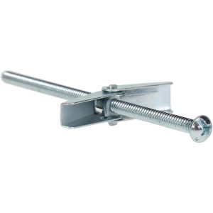 VALUE COLLECTION 3/16" Diam x 4" OAL, 3/16" Screw, Steel Toggle Bolt Drywall & Hollow Wall Anchor NFC5141
