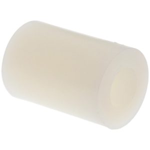 ELECTRO HARDWARE Round Circuit Board Spacer: 1/4" Screw, 3/4" OAL, 0.26" ID, 1/2" OD, Nylon S1375-M17-F16-K