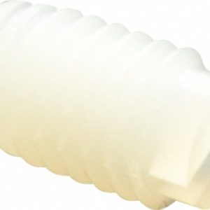 ELECTRO HARDWARE Set Screw: #10-32 x 1/4", Soft Tip Point, Nylon SSMS-250-1032-N