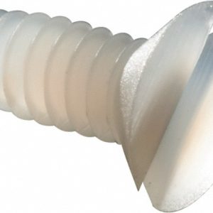 ELECTRO HARDWARE Machine Screw: #4-40 x 1/4" OAL, Flat Head, Slotted FHMS-250-440-N