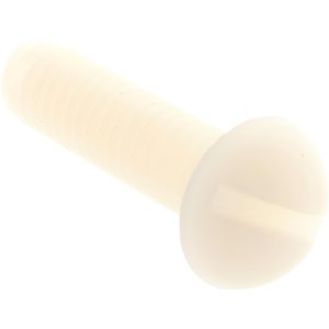 ELECTRO HARDWARE Machine Screw: 1/4-20 x 1" Length Under Head, Round Head, Slotted RHMS-1-1420-N