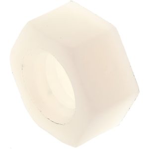 ELECTRO HARDWARE Hex Nut: 5/16-18, Nylon, Uncoated HNN-500-51618-N