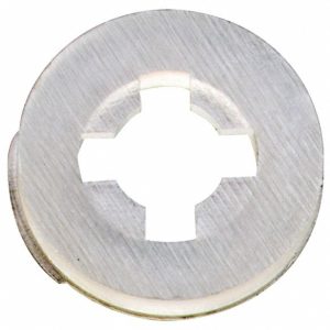 ELECTRO HARDWARE #2 Screw, 0.078" ID, Nylon Internal Tooth Lock Washer RLW-032-2-N