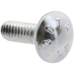 VALUE COLLECTION Carriage Bolt: 1/4-20, 3/4" Length Under Head, Square Neck 34575