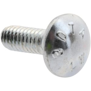 VALUE COLLECTION Carriage Bolt: 1/4-20, 3/4" Length Under Head, Square Neck 34575