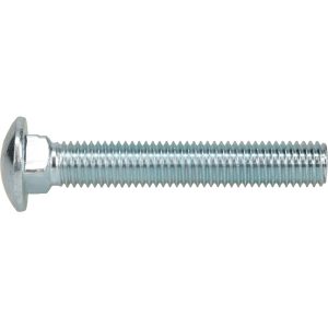 VALUE COLLECTION Carriage Bolt: 5/8-11, 4" Length Under Head, Square Neck R52001263