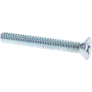 VALUE COLLECTION Machine Screw: #10-24 x 1-1/2", Flat Head, Phillips MPFI-1001500-100BX