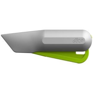 SLICE Utility Knives, Snap Blades & Box Cutters; Blade Type: Utility; Rounded Tip ; Handle Material: Aluminum Alloy; Metal; Glass Filled Nylon; Stainless Steel ; Blade Material: Ceramic ; Blade Length (Decimal Inch): 2.4300 ; Handle Length (Decimal Inch): 6-3/4 10493