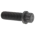 VALUE COLLECTION Smooth Flange Bolt: 1/4-20 UNC, 3/4" Length Under Head, Fully Threaded 701038MSC