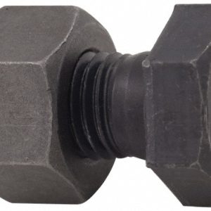 VALUE COLLECTION Hex Head Bolt: 1-8, 5" Length Under Head, Steel, Grade A325 HCI31000500N-005BX