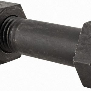 VALUE COLLECTION Hex Head Bolt: 1-1/8-7, 5" Length Under Head, Steel, Grade A325 HCI31120500N-005BX