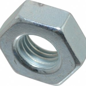 VALUE COLLECTION Machine Screw Hex Nut: 5/16-24, Grade Non-Graded Steel, Zinc Finish R52001151