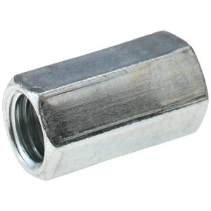 VALUE COLLECTION 1/2-13 UNC, 1-1/4" OAL Steel Standard Coupling Nut CPLGI20500X-025BX