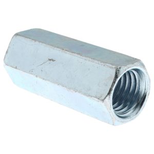 VALUE COLLECTION 5/8-11 UNC, 2-1/8" OAL Steel Standard Coupling Nut CPLGI20620-025BX