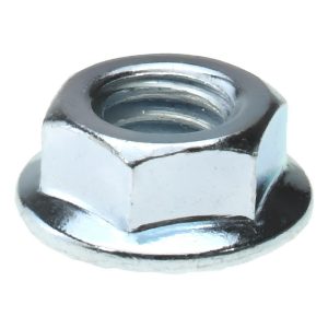 VALUE COLLECTION 5/16-18, 0.68" Flange Diam, Serrated Flange Nut HFNI20310-100BX