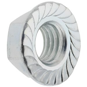 VALUE COLLECTION 1/2-13, 1.031" Flange Diam, Serrated Flange Nut HFNI20500-050BX