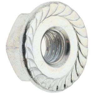 VALUE COLLECTION #10-32, 1/2" Flange Diam, Serrated Flange Nut HFNFI2-100-100BX