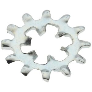 VALUE COLLECTION #8 Screw, 0.176" ID, Steel Internal Tooth & External Tooth Lock Washer SEIWIS0-80USA-100BX