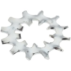 VALUE COLLECTION 3/8" Screw, 0.398" ID, Steel Internal Tooth & External Tooth Lock Washer SEIWIS0370USA-100BX
