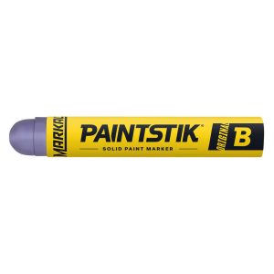 MARKAL Solid Paint Marker: Purple, Oil Base, Round Tip 80228