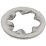 VALUE COLLECTION #4 Screw, 0.123" ID, Stainless Steel Internal Tooth Lock Washer R63082443
