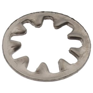 VALUE COLLECTION 1/4" Screw, 0.267" ID, Stainless Steel Internal Tooth Lock Washer R63082240