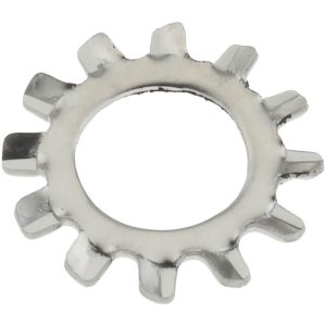 VALUE COLLECTION 1/4" Screw, 0.267" ID, Stainless Steel External Tooth Lock Washer R63082069