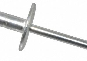 RIVETKING Blind Rivet: Size 66-69, Large Flange Dome Head, Aluminum Body, Steel Mandrel /ABS66-69LFMG/RT/P250