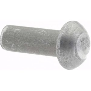 RIVETKING 3/16" Body Dia, Round Steel Solid Rivet 18N50RRDSP