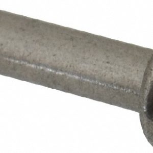 RIVETKING 1/8" Body Dia, Flat Uncoated Stainless Steel Solid Rivet 12N50RFL3P