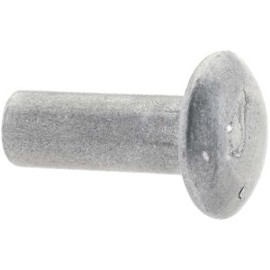 RIVETKING 3/16" Body Dia, Universal Uncoated Aluminum Solid Rivet 18N50RUNAP/1100