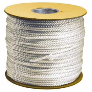 VALUE COLLECTION 100' Max Length Polypropylene Hollow Braid Flexible Rope WS-MH-FIBR-046