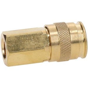 VALUE COLLECTION Pneumatic Hose Coupling: 1/4" Thread, 1/4" Body Dia, Universal Interchange 2348072511