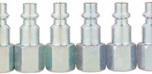 VALUE COLLECTION 10 Piece 1/4" Body 1/4 NPT 215 psi Industrial Pneumatic Coupling Plug Set 2542572521