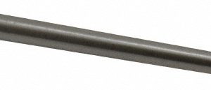 VALUE COLLECTION Size 5, 0.287" Large End Dia, Uncoated Steel 1/4-28 Threaded Taper Pin MSC67704205X