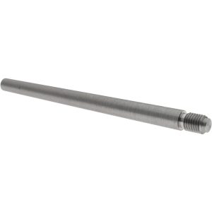 VALUE COLLECTION Size 6, 0.339" Large End Dia, Uncoated Steel 5/16-24 Threaded Taper Pin MSC67704486X