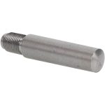 VALUE COLLECTION Size 9, 0.589" Large End Dia, Uncoated Steel 1/2-20 Threaded Taper Pin MSC67705368X