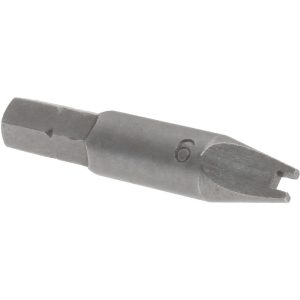 VALUE COLLECTION Screwdriver Insert Bit: #6 Point 1B.614