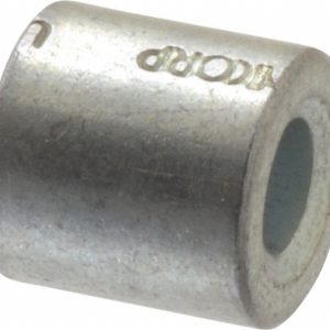 ELECTRO HARDWARE Round Circuit Board Spacer: #4 Screw, 1/4" OAL, 0.116" ID, 1/4" OD, Steel S513-M10-F21-E