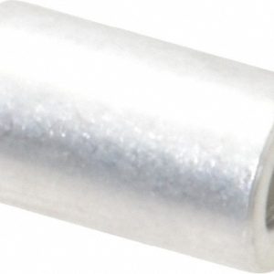 ELECTRO HARDWARE Round Circuit Board Spacer: #10 Screw, 5/8" OAL, 0.194" ID, 3/8" OD, Aluminum S1087-M04-F16-I