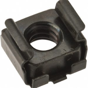 AU-VE-CO PRODUCTS 1/4-20 Screw, 0.064 to 0.105" Thick, Spring Steel Cage Nut 10773