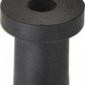 AU-VE-CO PRODUCTS 1/4-20, 0.74" Diam x 0.187" Thick Flange, Rubber Insulated Rivet Nut 13010