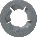 AU-VE-CO PRODUCTS 5/16" Screw, 5/8" OD, Spring Steel Push Nut 10087