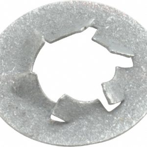 AU-VE-CO PRODUCTS 3/8" Screw, 25/32" OD, Spring Steel Push Nut 9297