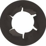 AU-VE-CO PRODUCTS M10x1.50 Screw, 20mm OD, Spring Steel Push Nut 12126