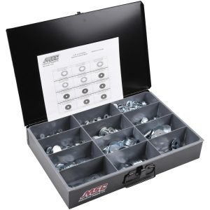 VALUE COLLECTION 1275 Piece, No. 10, 1/2" Screw, Grade 2 Steel Fender & Flat Washer Assortment 67757807