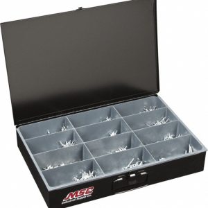 VALUE COLLECTION 1,000 Piece, 1/8 to 3/16" Hole Diam, Dome Head, Aluminum Blind Rivet Assortment 67761403