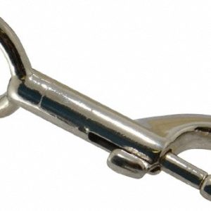 VALUE COLLECTION Oval Fixed Eye Bolt Snap: 110 lb Load Capacity 67790204