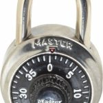 MASTER LOCK Combination Lock: Steel, 1-7/8" Wide 1500KA-083412