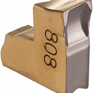 ISCAR Cutoff Insert: TAGR3C-6D IC808, Carbide, 3.00 mm Cutting Width, 0.1181" Cutting Width 6011399